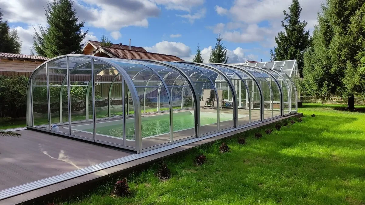 Композитный бассейн Laguna 7 — готовый проект в Минусинске