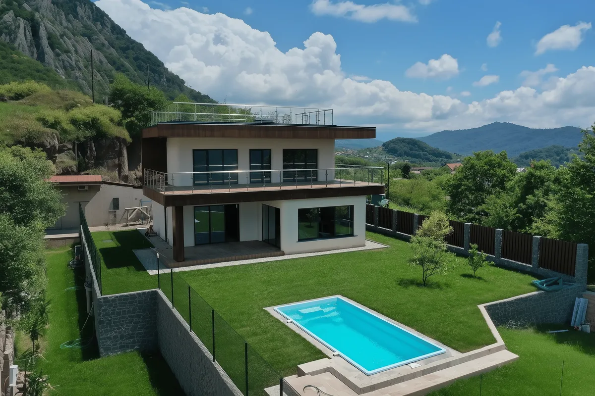 Композитный бассейн Laguna 6 — визуализация в Минусинске