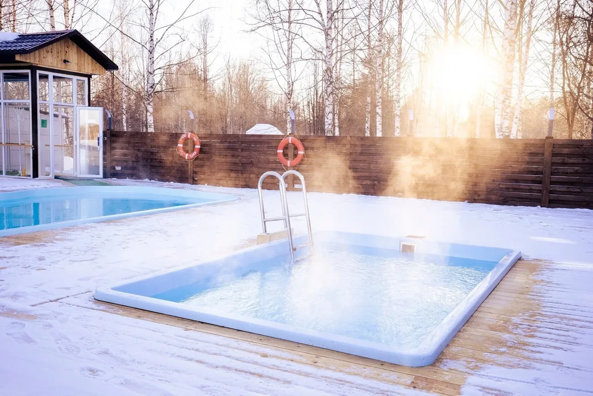 Композитный бассейн Laguna 4 — установка в Минусинске